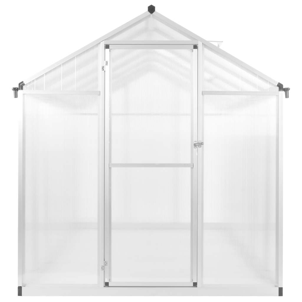 vidaXL Greenhouse Aluminium 362x190x195 cm 13,41 m³ 3