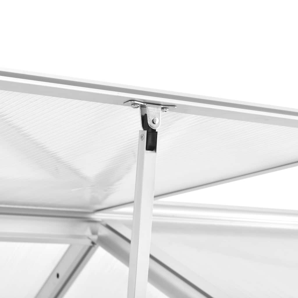 vidaXL Greenhouse Aluminium 362x190x195 cm 13,41 m³ 5