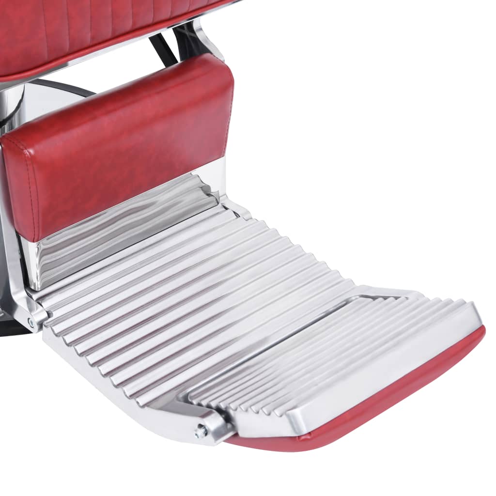110169 vidaXL Barber Chair Red 68x69x116 cm Faux Leather 6