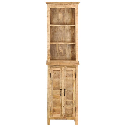 vidaXL Book Shelf | Unique natural wood colour | Solid Mango Wood | Tall 2