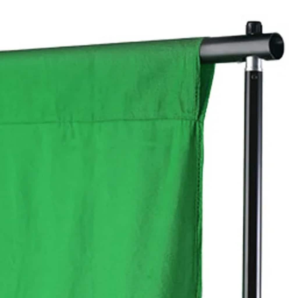 Backdrop Cotton without Stand Chroma Key Green 500 x 300 cm