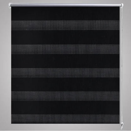 Zebra Blind 120 x 175 cm Black