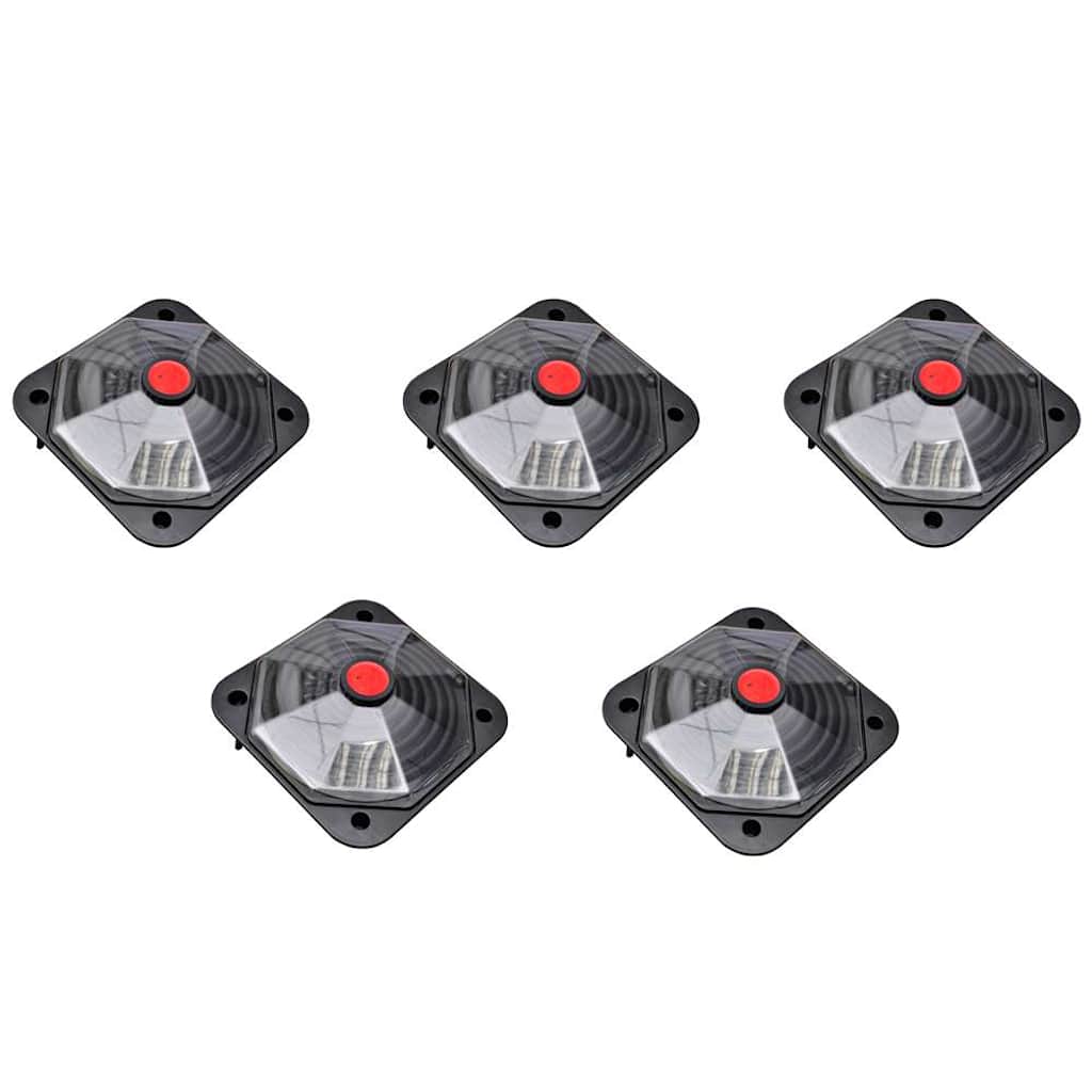 vidaXL Solar Pool Heater 735 W Set of 5 1