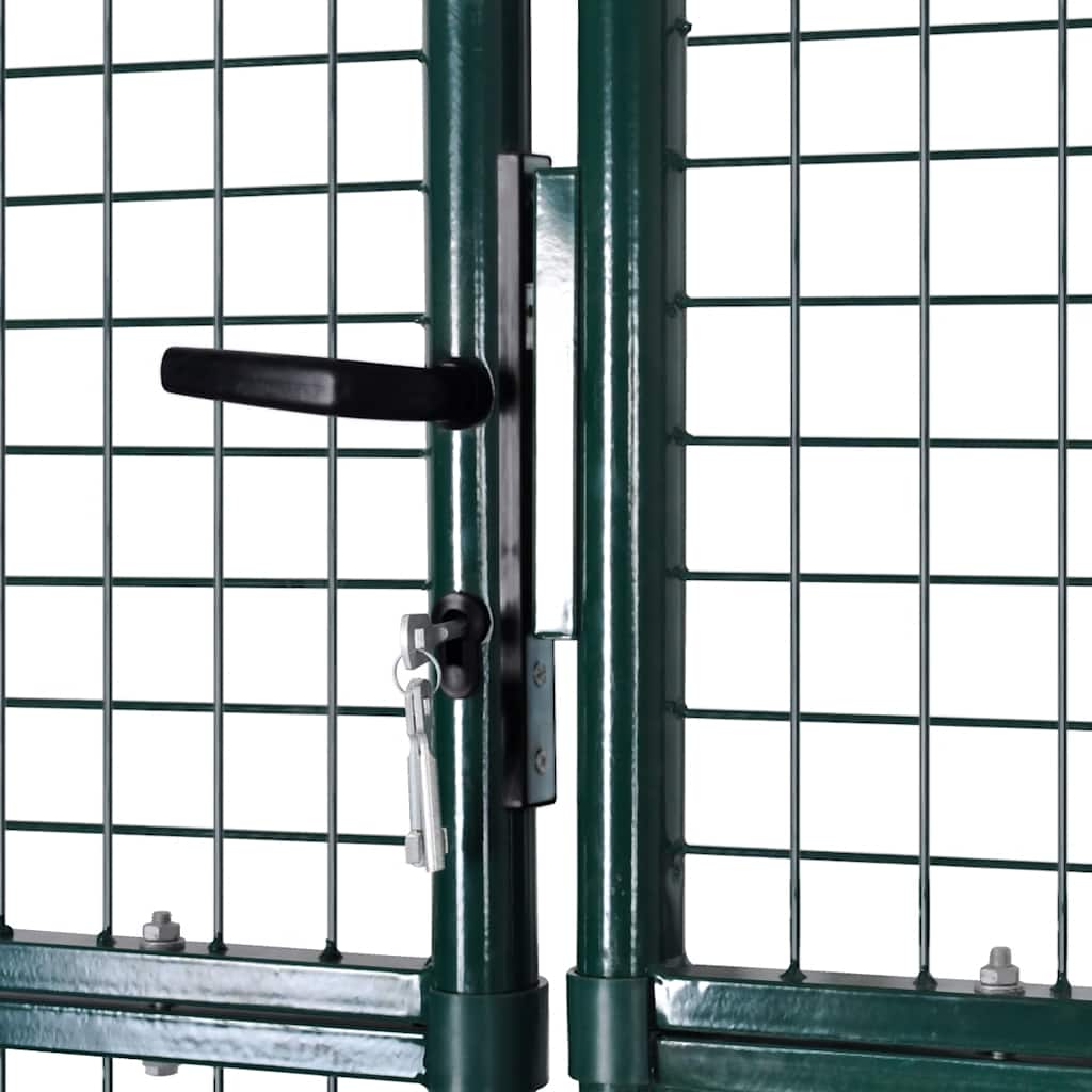 vidaXL Garden Mesh Gate Fence Door Wall Grille 300x175 cm 3