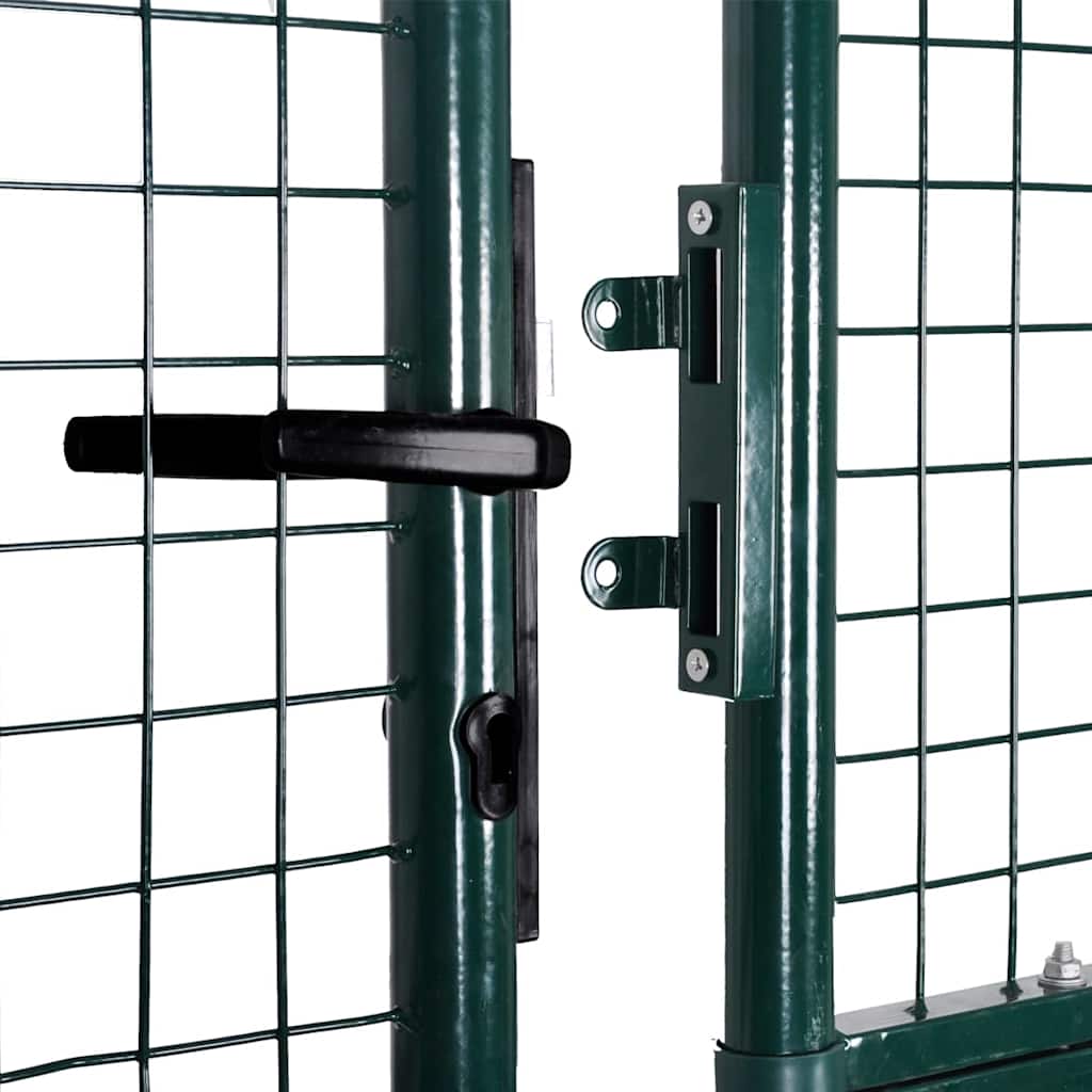vidaXL Garden Mesh Gate Fence Door Wall Grille 300x175 cm 5