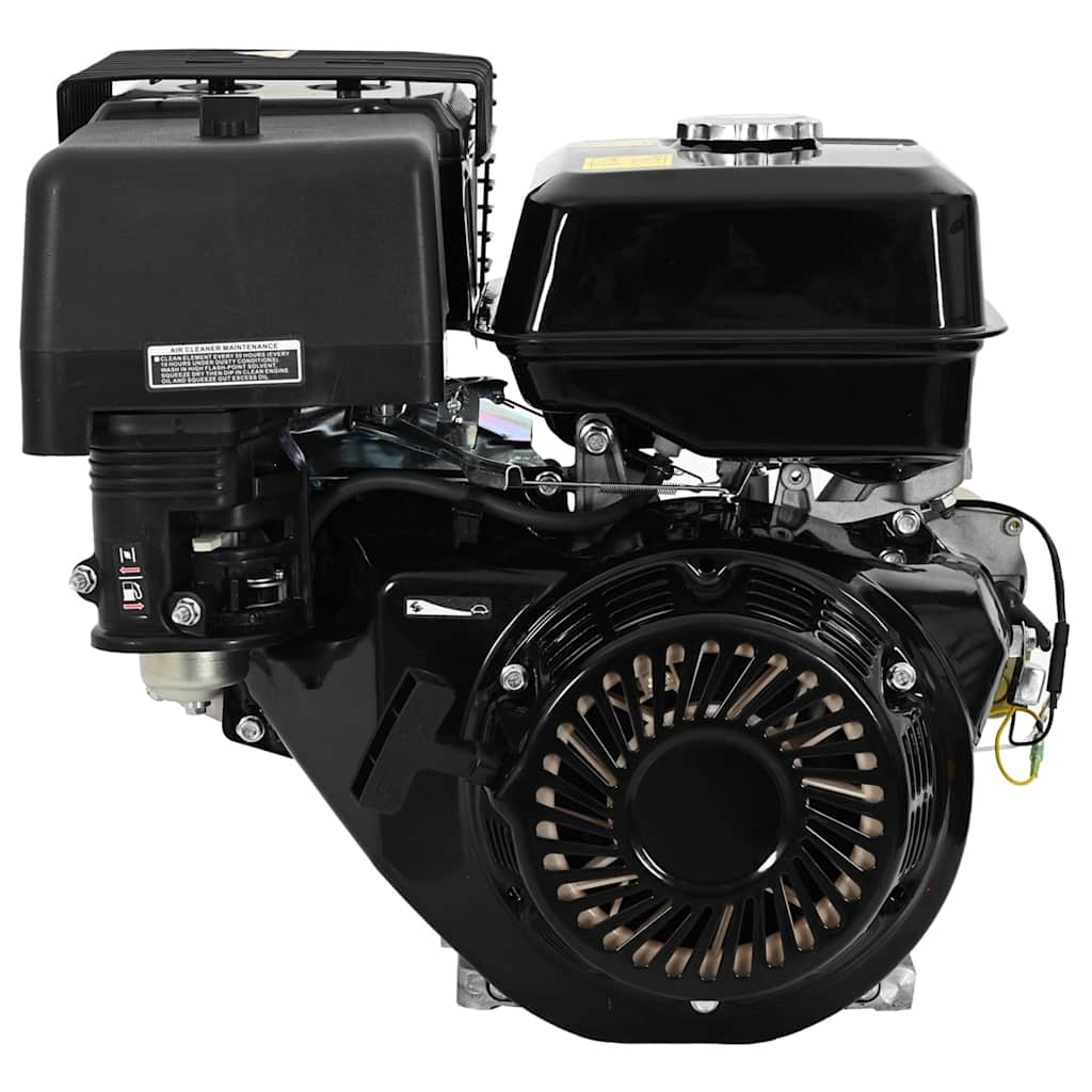 vidaXL Petrol Engine 15 HP 11 kW Black 3