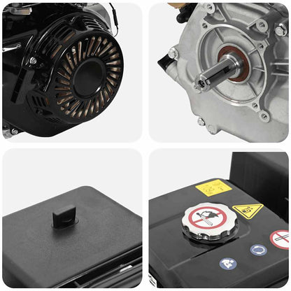 vidaXL Petrol Engine 15 HP 11 kW Black 5