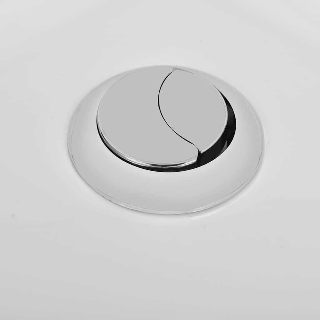 White Ceramic Toilet & Bidet Set 6