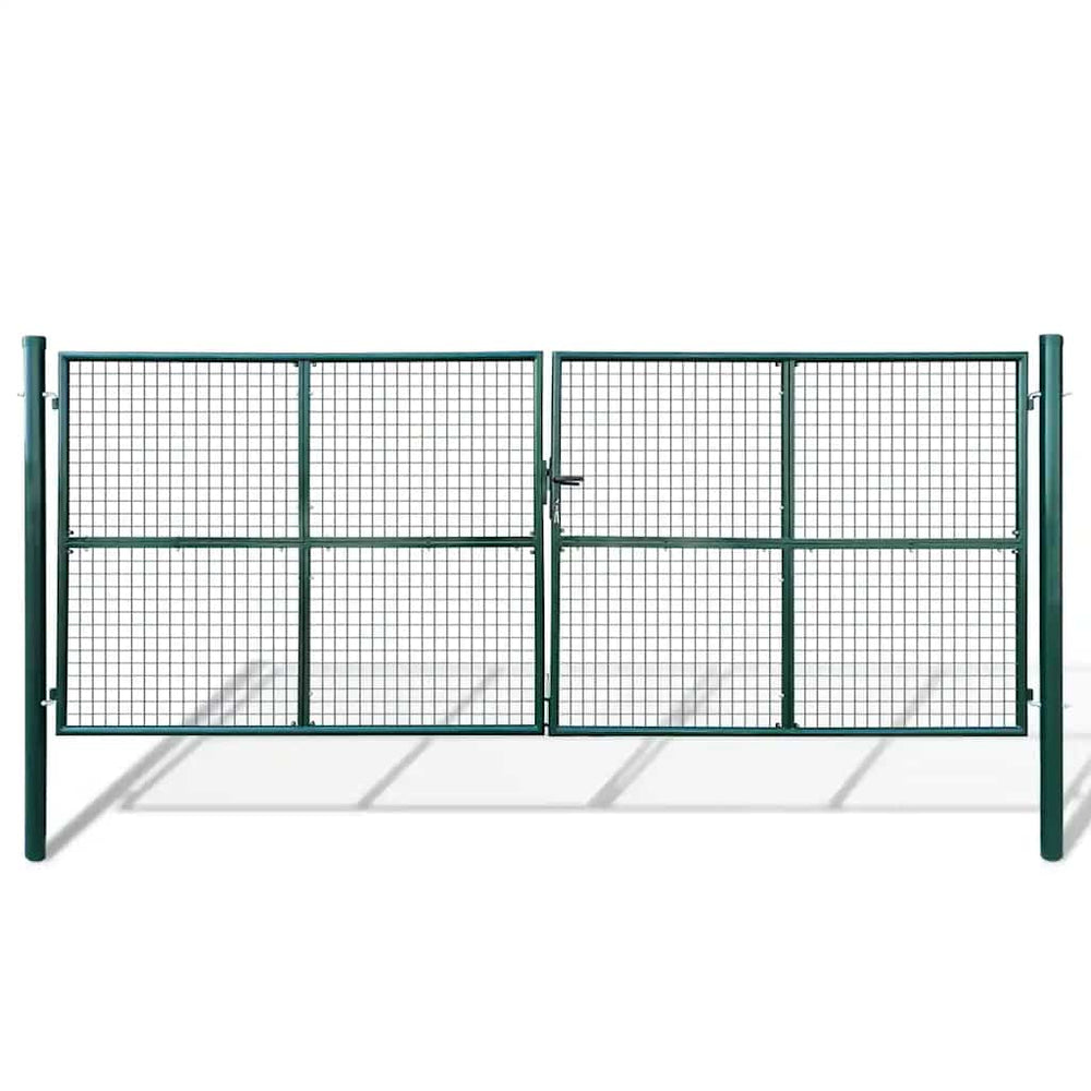 vidaXL Mesh Garden Gate 400x150 cm