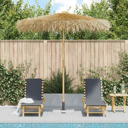 Tiki Umbrella with Banana Leaf Canopy Bamboo 270 cm