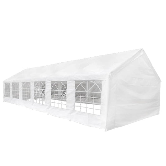 vidaXL White Party Tent 12 x 6 m 2