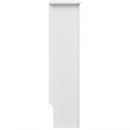 Radiator Cover 112 x 19 x 81.5 cm Engineered Wood White