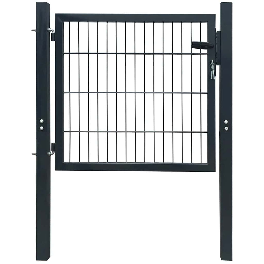 vidaXL Fence Gate Steel
