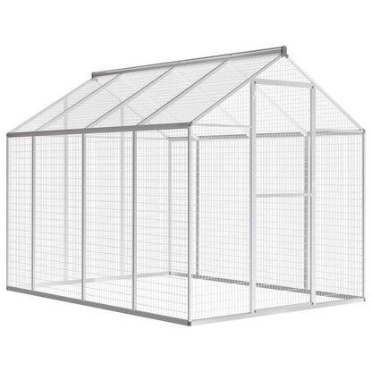 vidaXL Outdoor Aviary Aluminium 178x242x192 cm 1