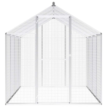 vidaXL Outdoor Aviary Aluminium 178x242x192 cm 2