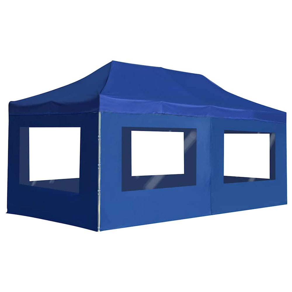 vidaXL Professional Folding Party Tent with Walls Aluminium