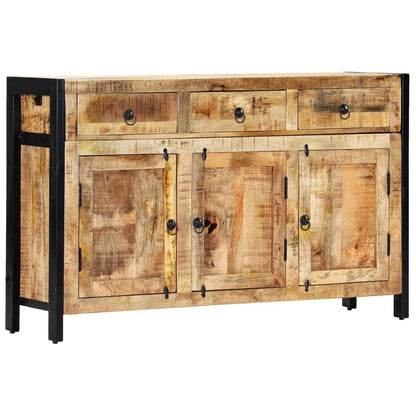 vidaXL Sideboard 120x35x76 cm Solid Mango Wood