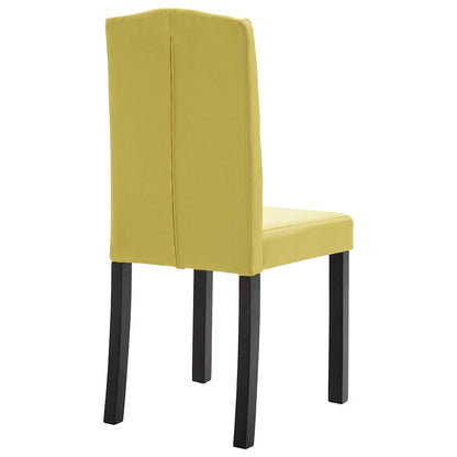 Dining Chairs Green Fabric 2