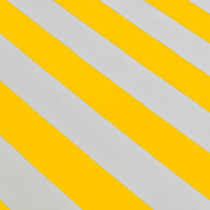 vidaXL Folding Awning Manual Operated 600 cm Yellow/White 4