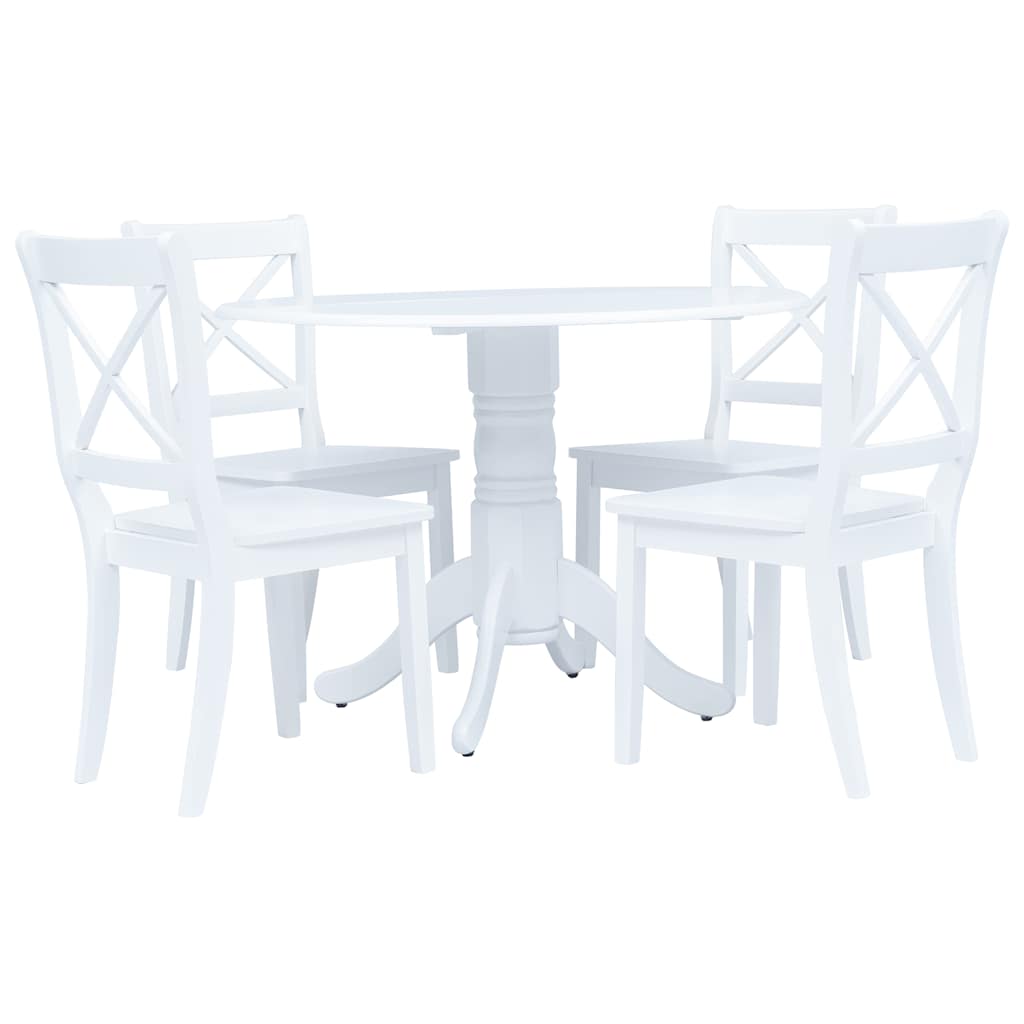 vidaXL Dining Set | White 1