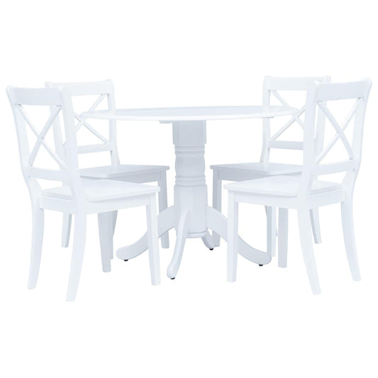 vidaXL Dining Set | White 1