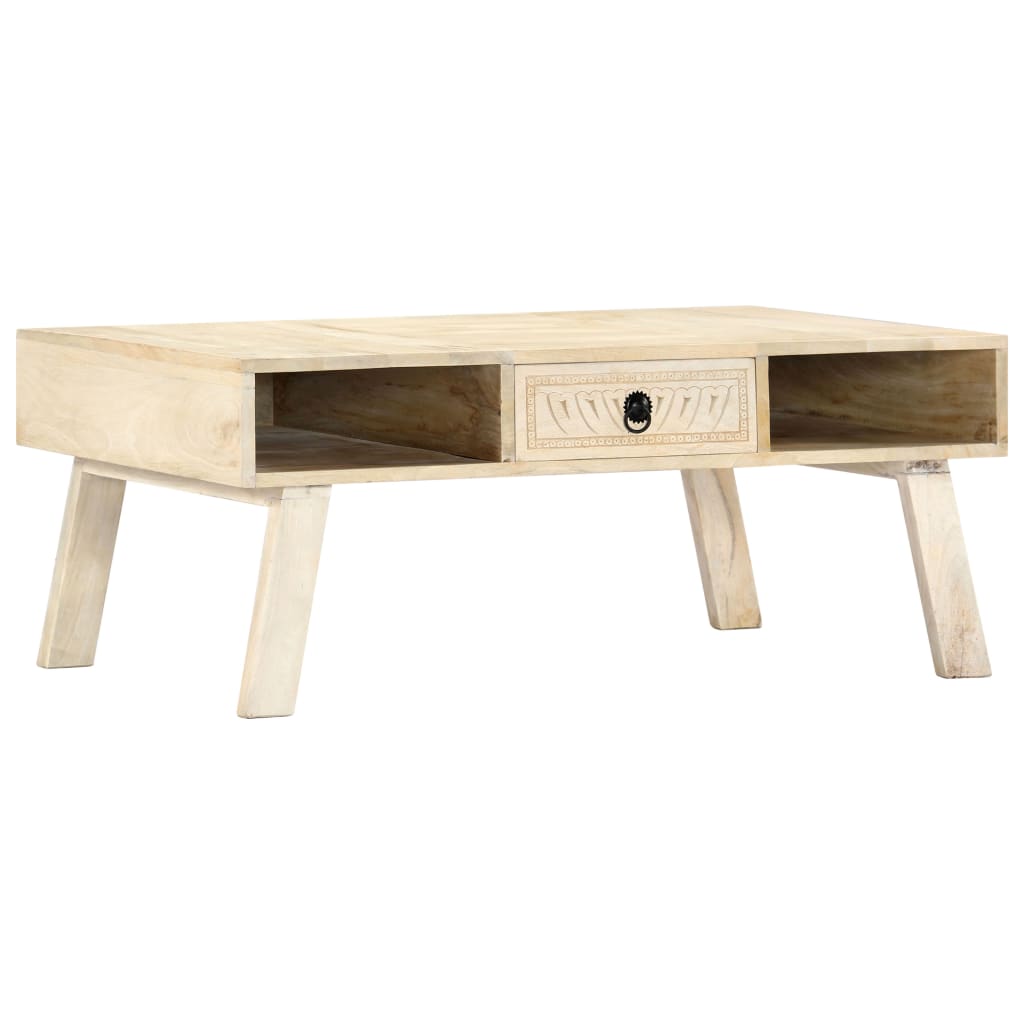 vidaXL Coffee Table 100x60x40 cm Solid Mango Wood