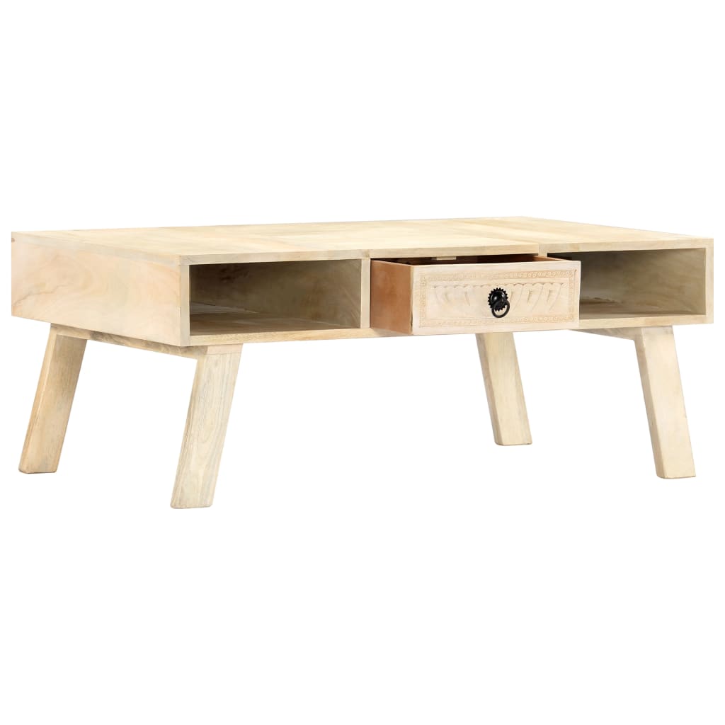 vidaXL Coffee Table 100x60x40 cm Solid Mango Wood