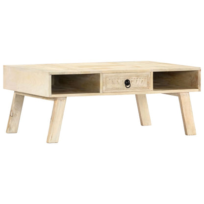 vidaXL Coffee Table 100x60x40 cm Solid Mango Wood