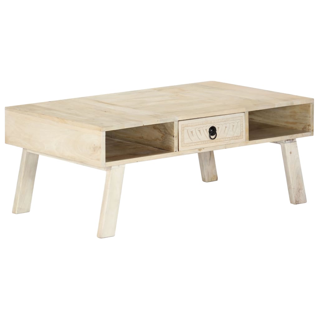 vidaXL Coffee Table 100x60x40 cm Solid Mango Wood