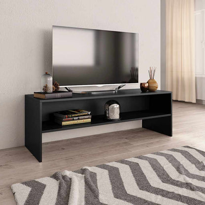 TV Cabinet 120x40x40 cm Engineered Wood Black