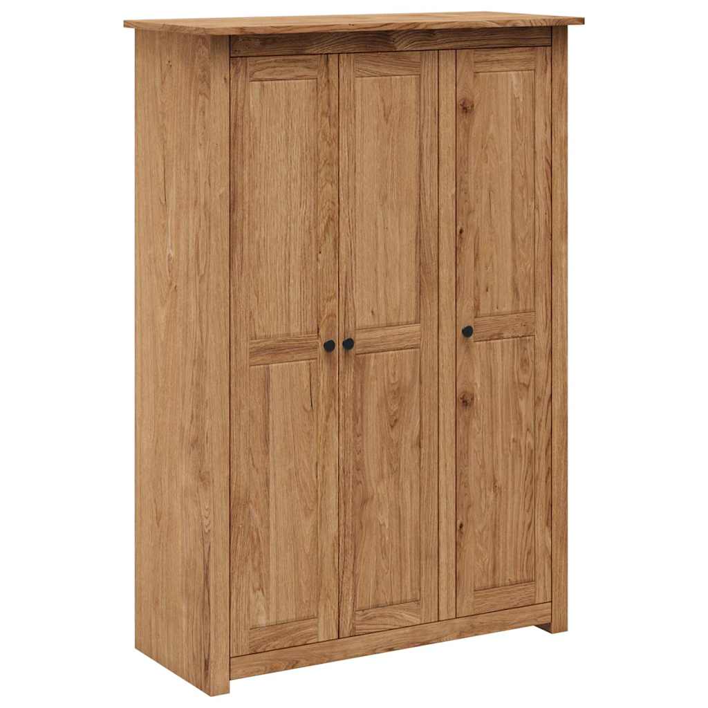 Wardrobe 80x50x171,5 cm Solid Pine Panama Range Brown