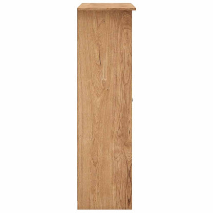 282661 vidaXL 3-Door Wardrobe 118x50x171,5 cm Pine Panama Range 6