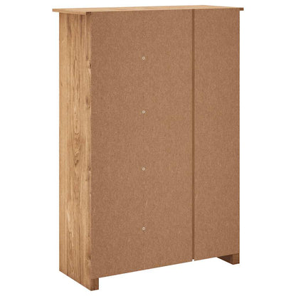282661 vidaXL 3-Door Wardrobe 118x50x171,5 cm Pine Panama Range 5