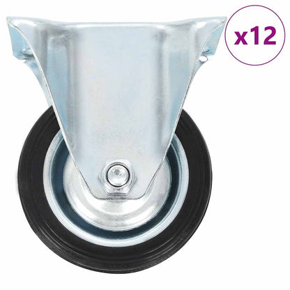 Fixed Casters 75 mm 12