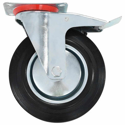 vidaXL 24 pcs Swivel Casters 200 mm 4
