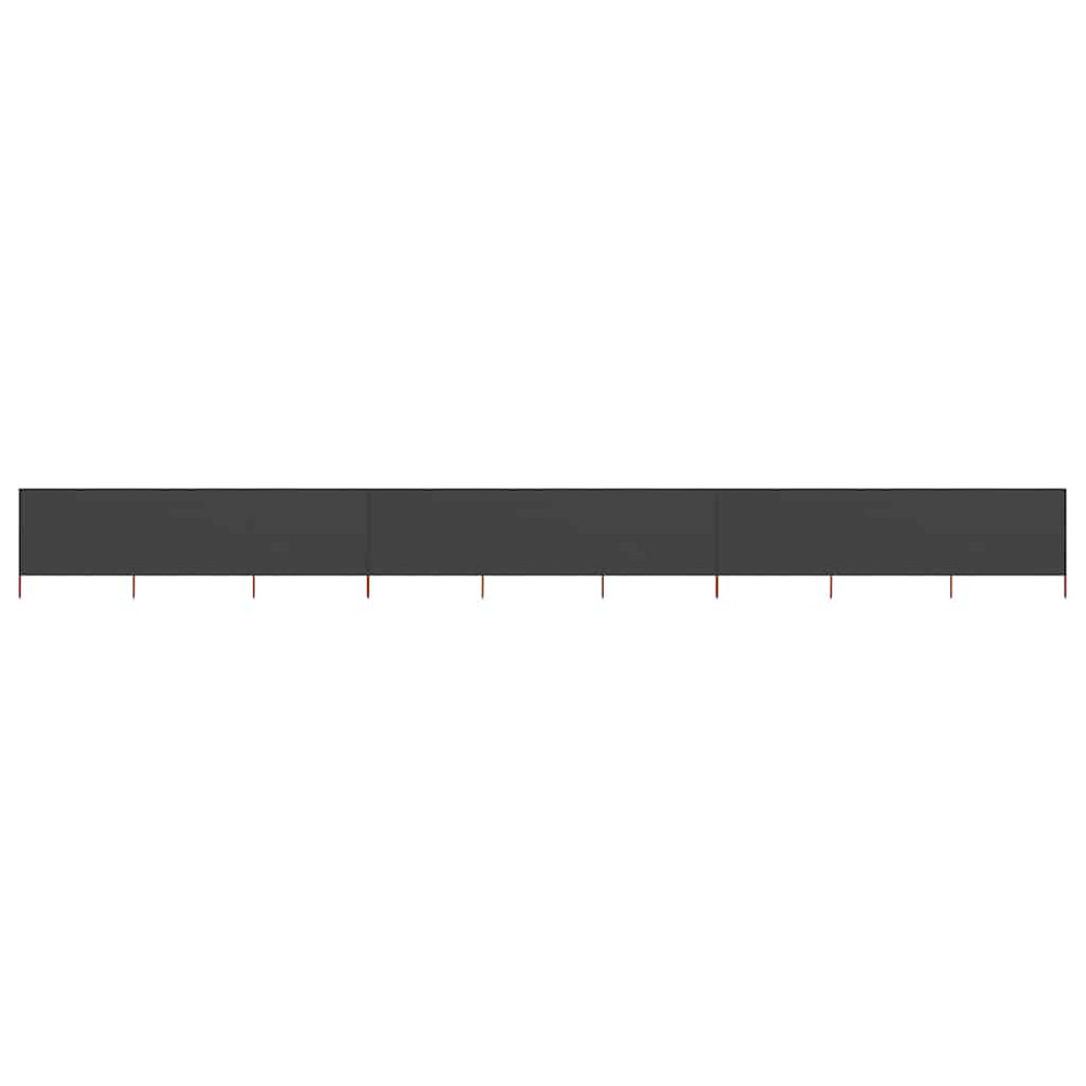 vidaXL 9-panel Wind Screen Fabric 1200x160 cm
