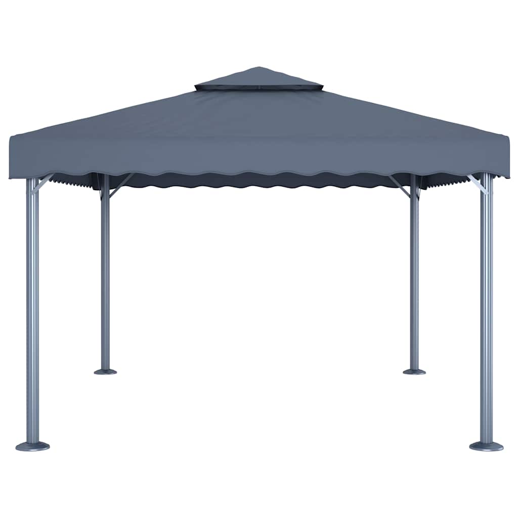 vidaXL Gazebo | Anthracite | Aluminium | 400x300 cm | UV-resistant materials 3