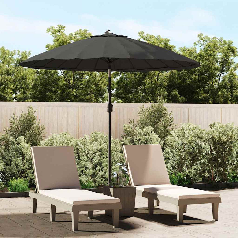 vidaXL Garden Parasol with Aluminium Pole 250 cm
