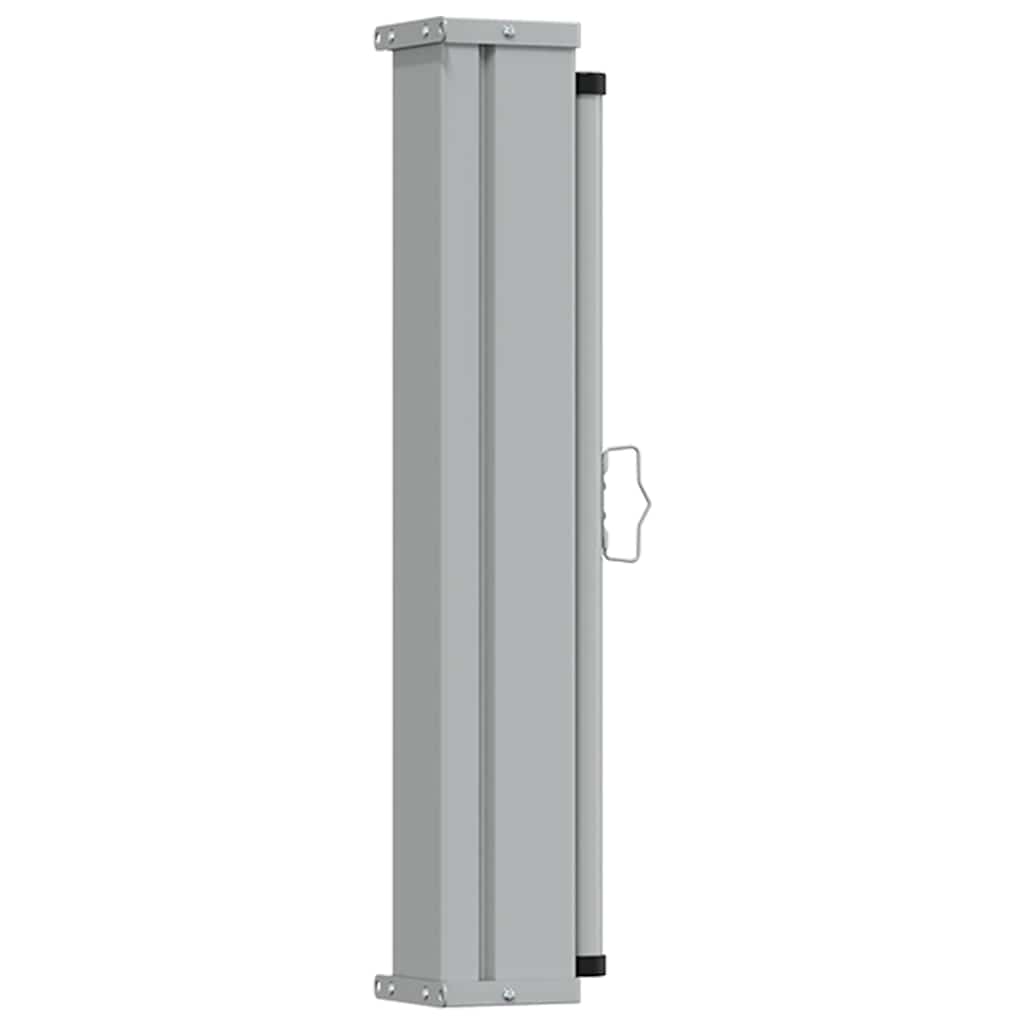 Patio Retractable Side Awning 80 x 300 cm Black