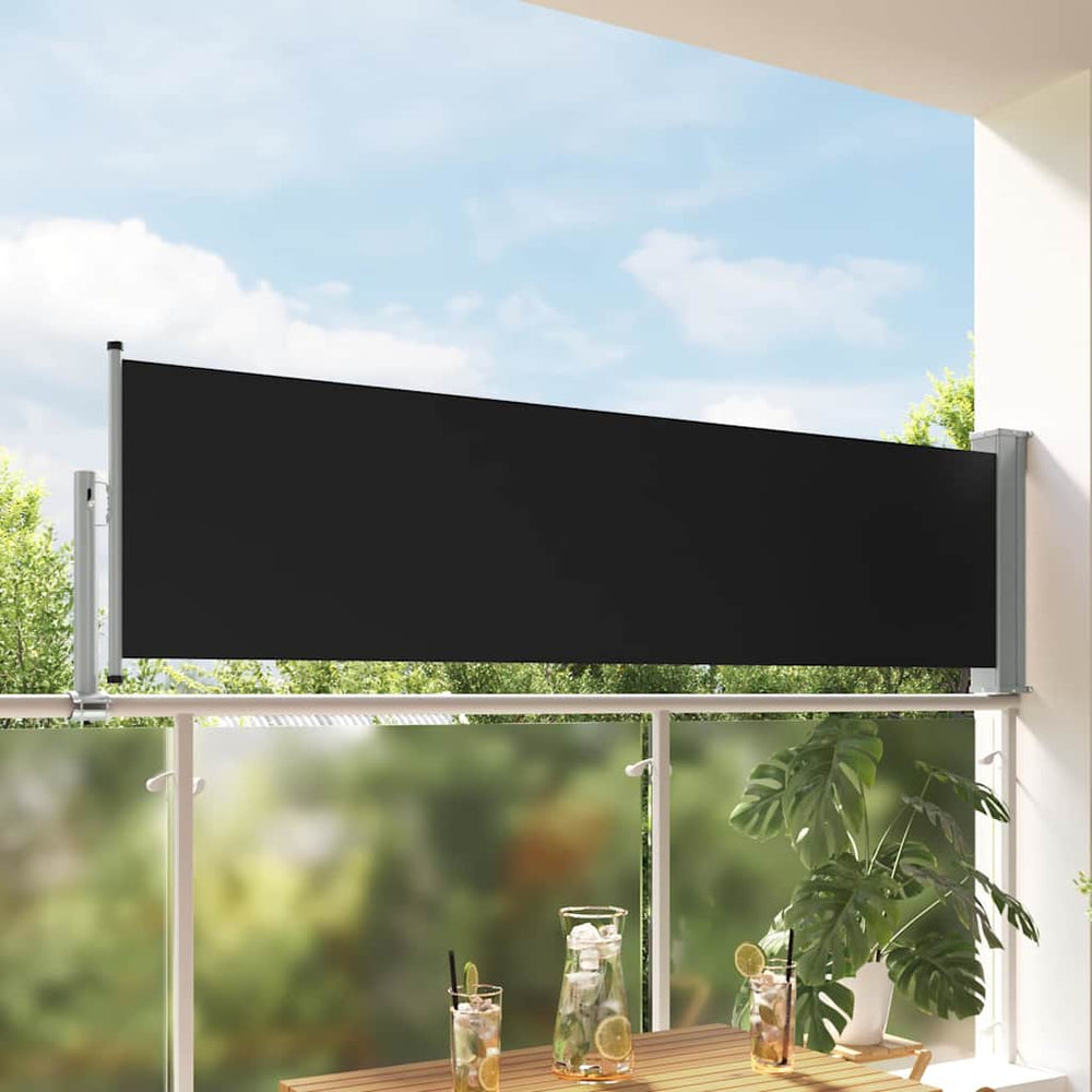 vidaXL Patio Retractable Side Awning 80 x 300 cm