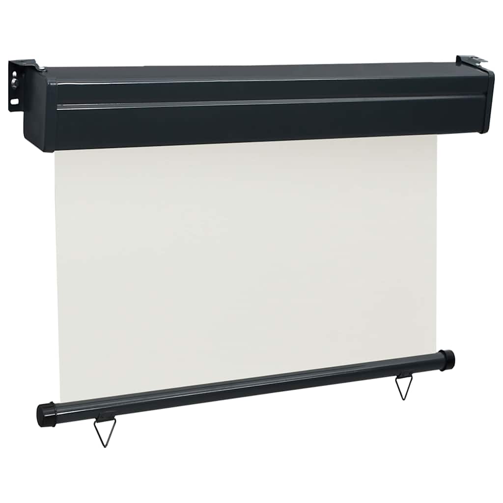 Balcony Side Awning 85 x 250 cm Cream