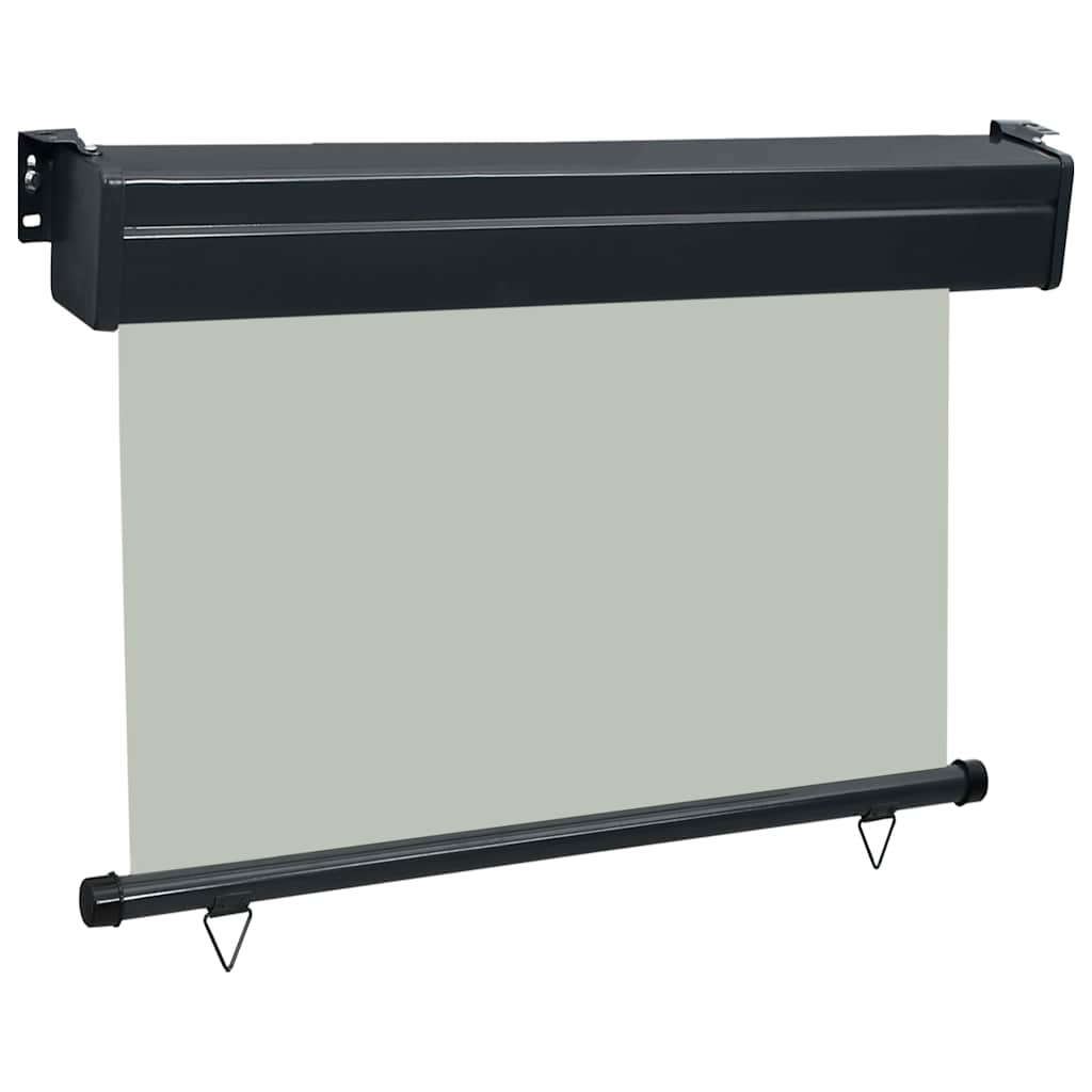 Balcony Side Awning 105 x 250 cm Grey