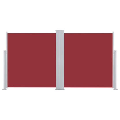 vidaXL Retractable Side Awning 170x600 cm Red