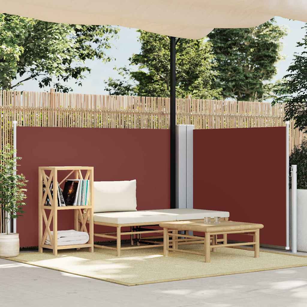 Retractable Side Awning Brown 100 x 600 cm – 200 x 1200 cm 117 x 1000 cm