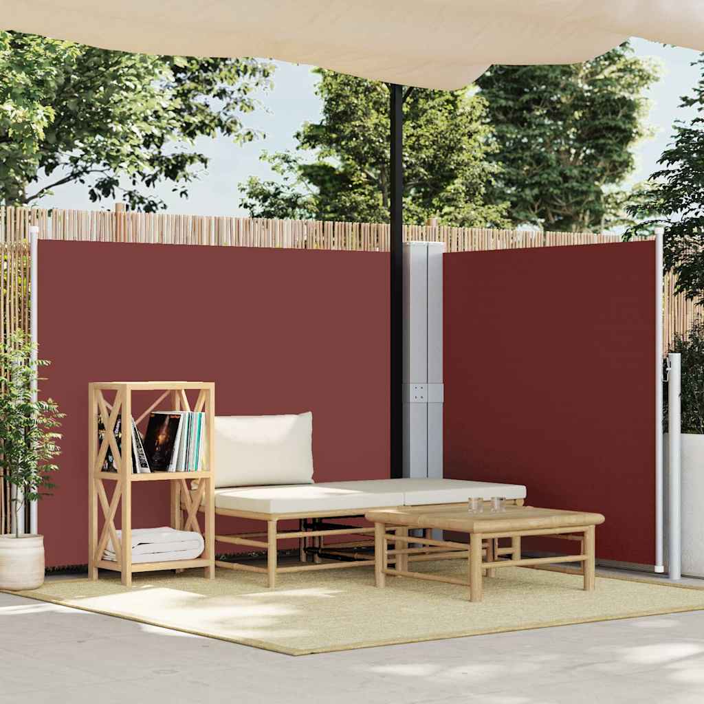 Retractable Side Awning Brown 100 x 600 cm – 200 x 1200 cm 140 x 1000 cm