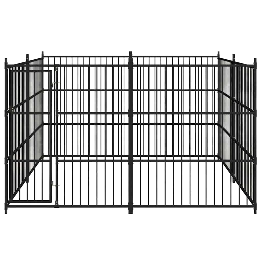170894 vidaXL Outdoor Dog Kennel 300x300x185 cm 3