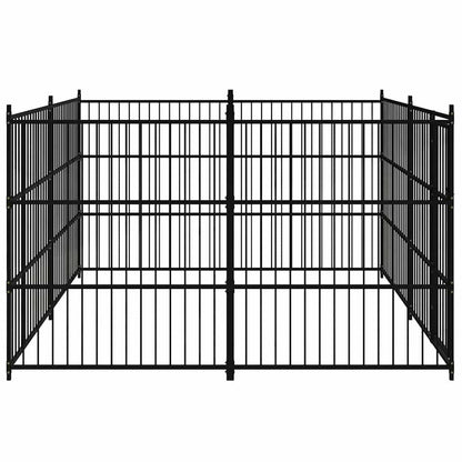 170894 vidaXL Outdoor Dog Kennel 300x300x185 cm 4