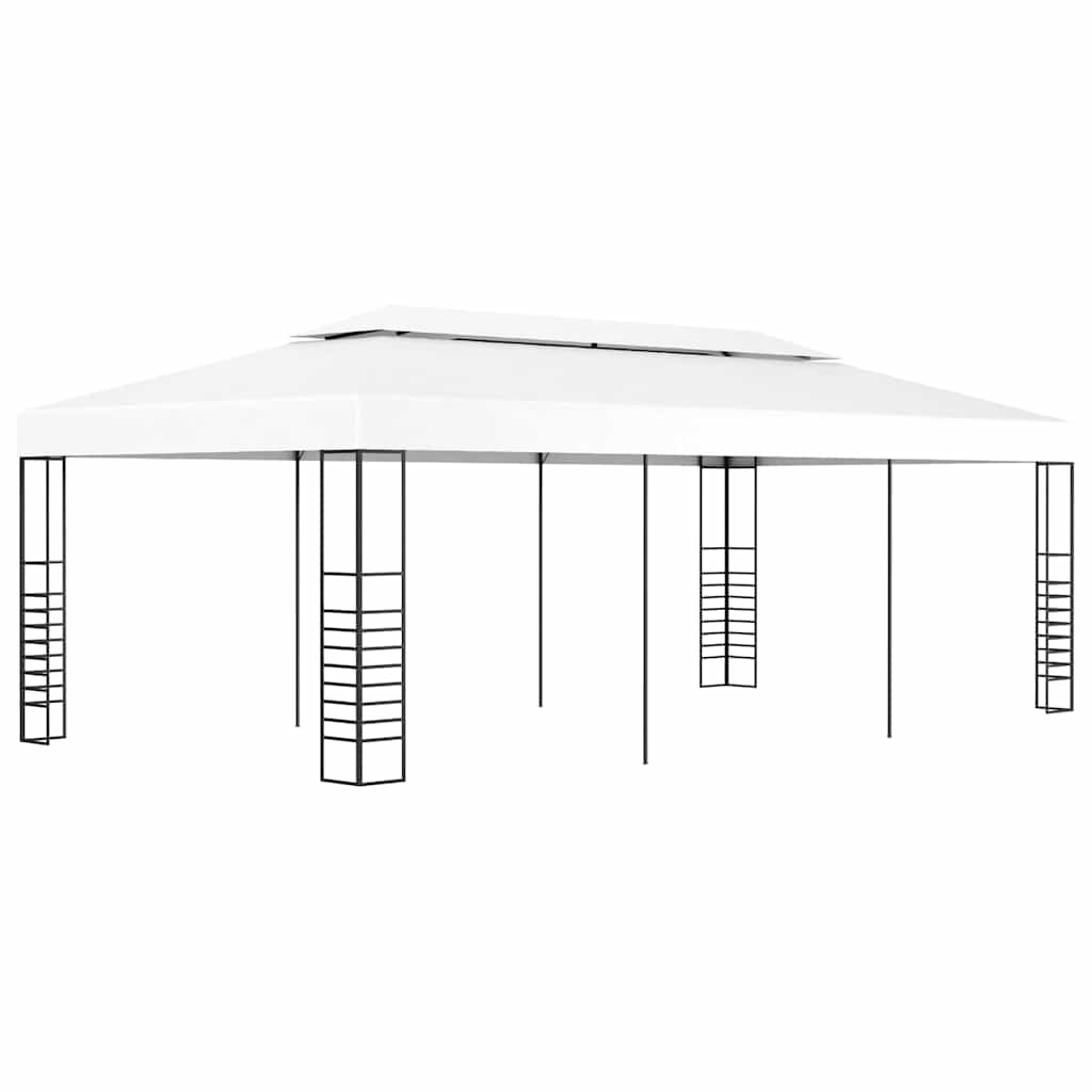 Gazebo White 3 x 6 m