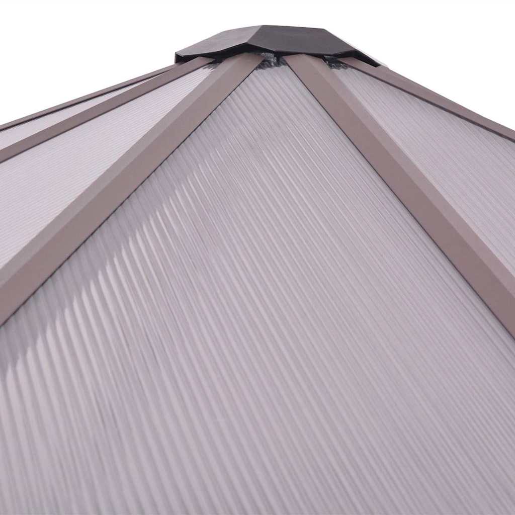 vidaXL Greenhouse Aluminium 240x211x232 cm 4