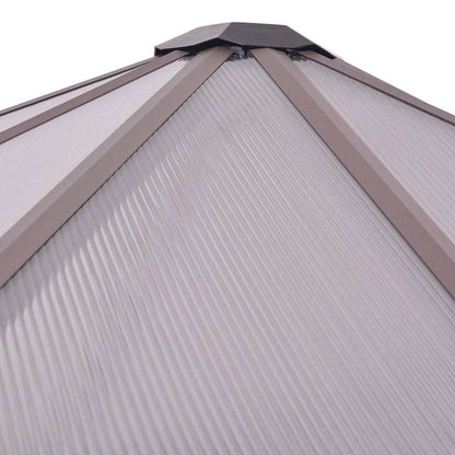 vidaXL Greenhouse Aluminium 240x211x232 cm 4
